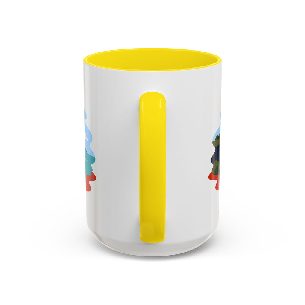 Great Ocean Road Coffee Mug | Travel Destination Souvenir Gift | Accent Color Ceramic 11oz 15oz
