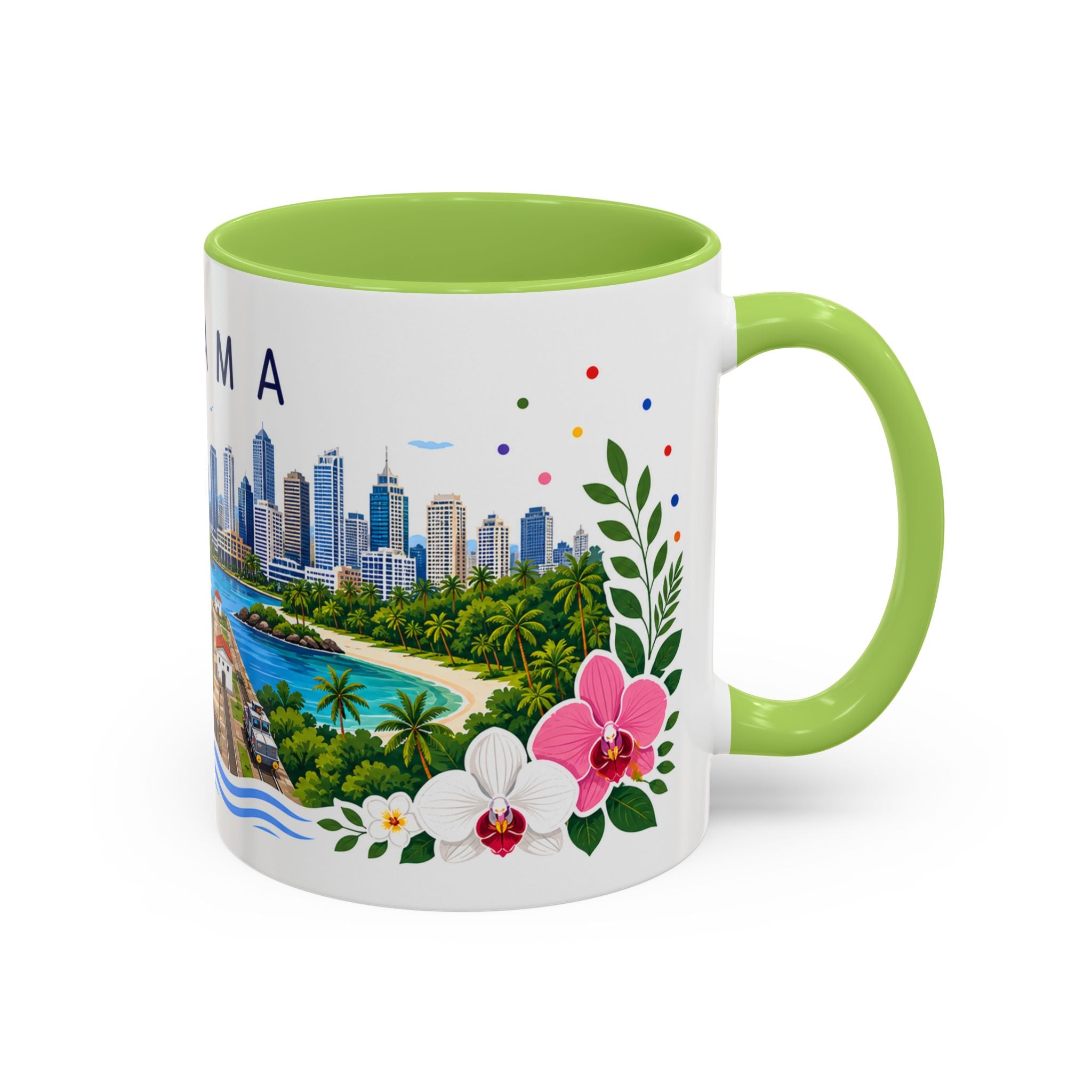 Panama Coffee Mug | Travel Souvenir Accent Mug | Place Gift Ceramic Cup 11oz 15oz