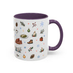 Denver Christmas Mug | Watercolor City Souvenir, Holiday Travel Gift (11oz/15oz)