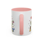 Lauterbrunnen Illustrated Travel Mug | Switzerland Souvenir Accent Coffee Mug | 11oz 15oz Ceramic Cup