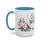 Washington State Map Mug | Moving Away, Homesick, Long Distance Friendship Gift