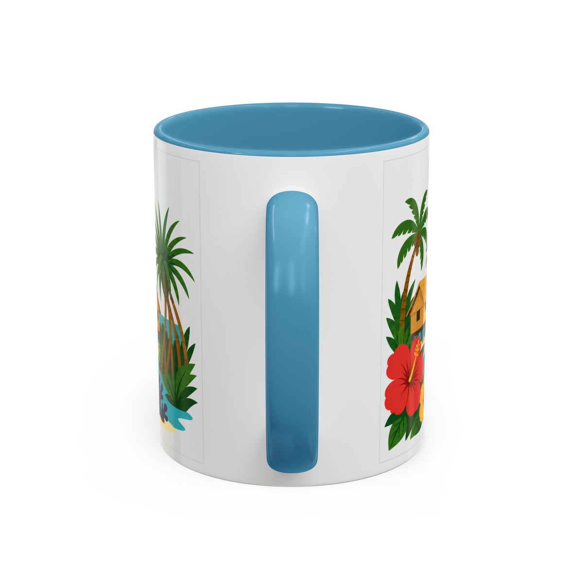 Kiribati Coffee Mug | Travel Souvenir Accent Mug | Country Gift Ceramic Cup 11oz 15oz