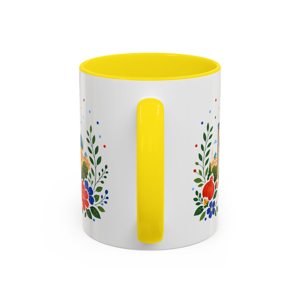 Uzbekistan Coffee Mug | Travel Souvenir Accent Mug | Place Gift Ceramic Cup 11oz 15oz