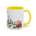 Beijing Coffee Mug | China Travel Souvenir | Porcelain Decal City Gift | 11oz 15oz Accent Mug