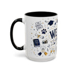We Did It Class of 2026 Coffee Mug | Graduation Gift | Accent Color Ceramic 11oz 15oz