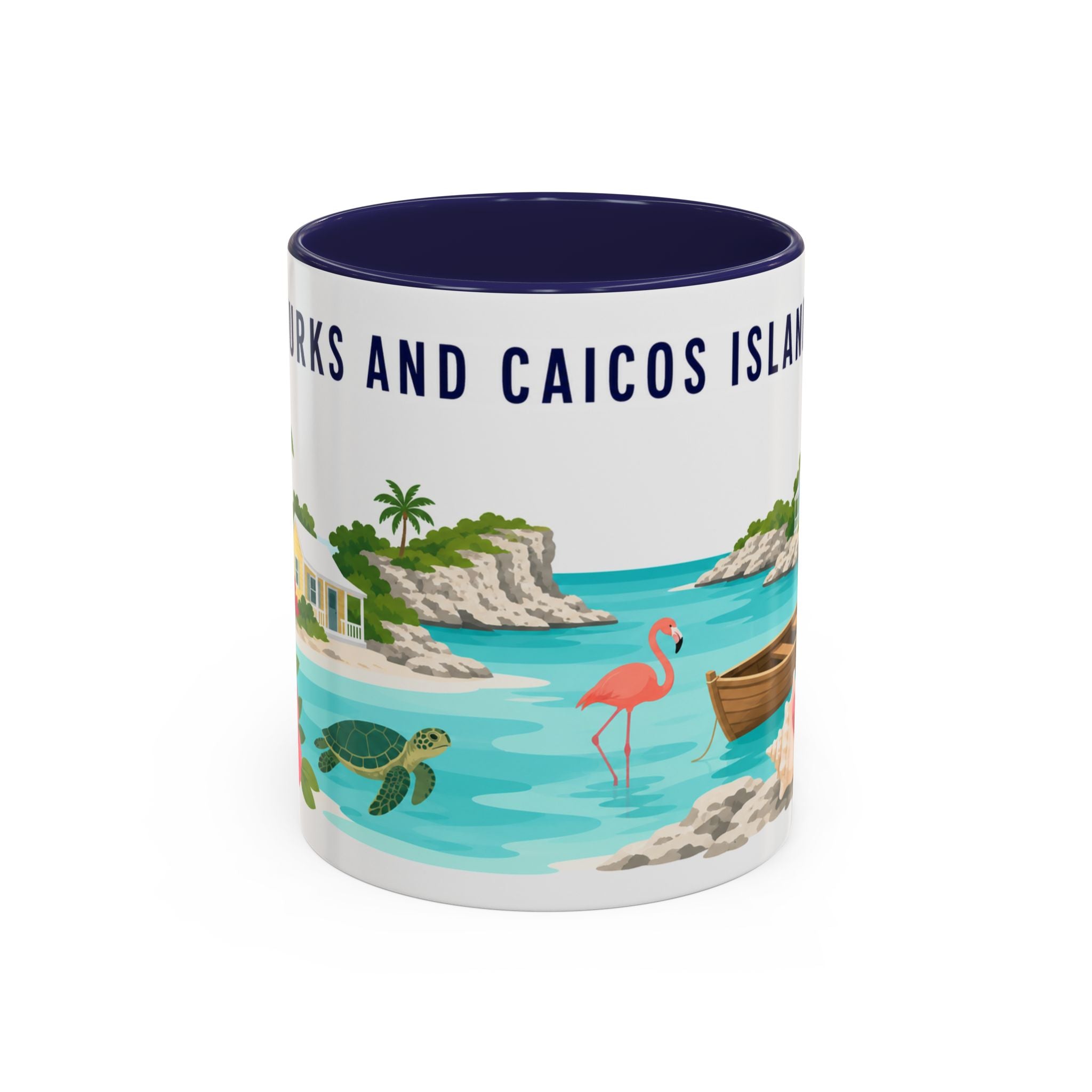 Turks and Caicos Islands Coffee Mug | Travel Souvenir Accent Mug | Country Gift Ceramic Cup 11oz 15oz