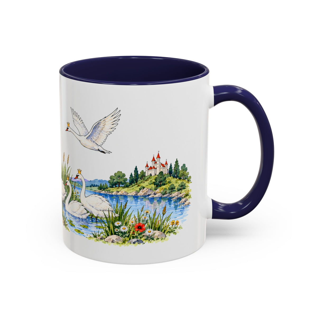 The Wild Swans Mug | Storybook Fairy Tale Accent Coffee Mug | EveryLegend