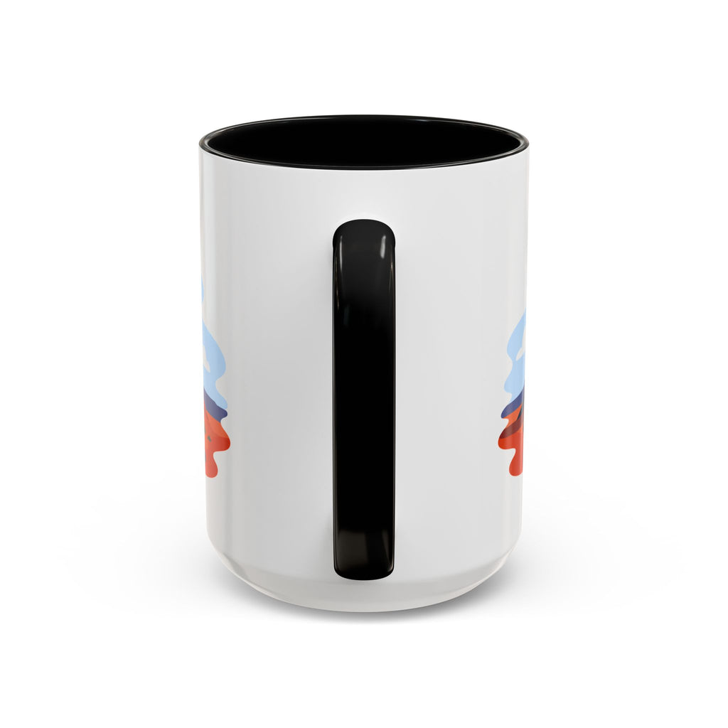 Monument Valley Coffee Mug | Travel Destination Souvenir Gift | Accent Color Ceramic 11oz 15oz