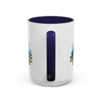 Wrangell-St. Elias National Park Coffee Mug | Solid Color Block Park Souvenir | 11oz 15oz Accent Mug