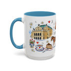 Vienna Travel Mug | European City Souvenir Accent Coffee Mug | 11oz 15oz Ceramic Cup