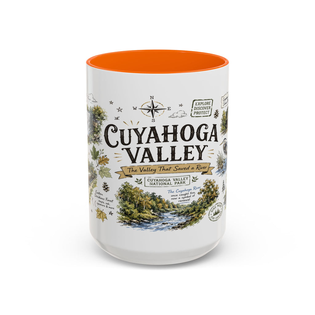 Cuyahoga Valley National Park Mug | Brandywine Falls Ohio River Ceramic (11oz/15oz)