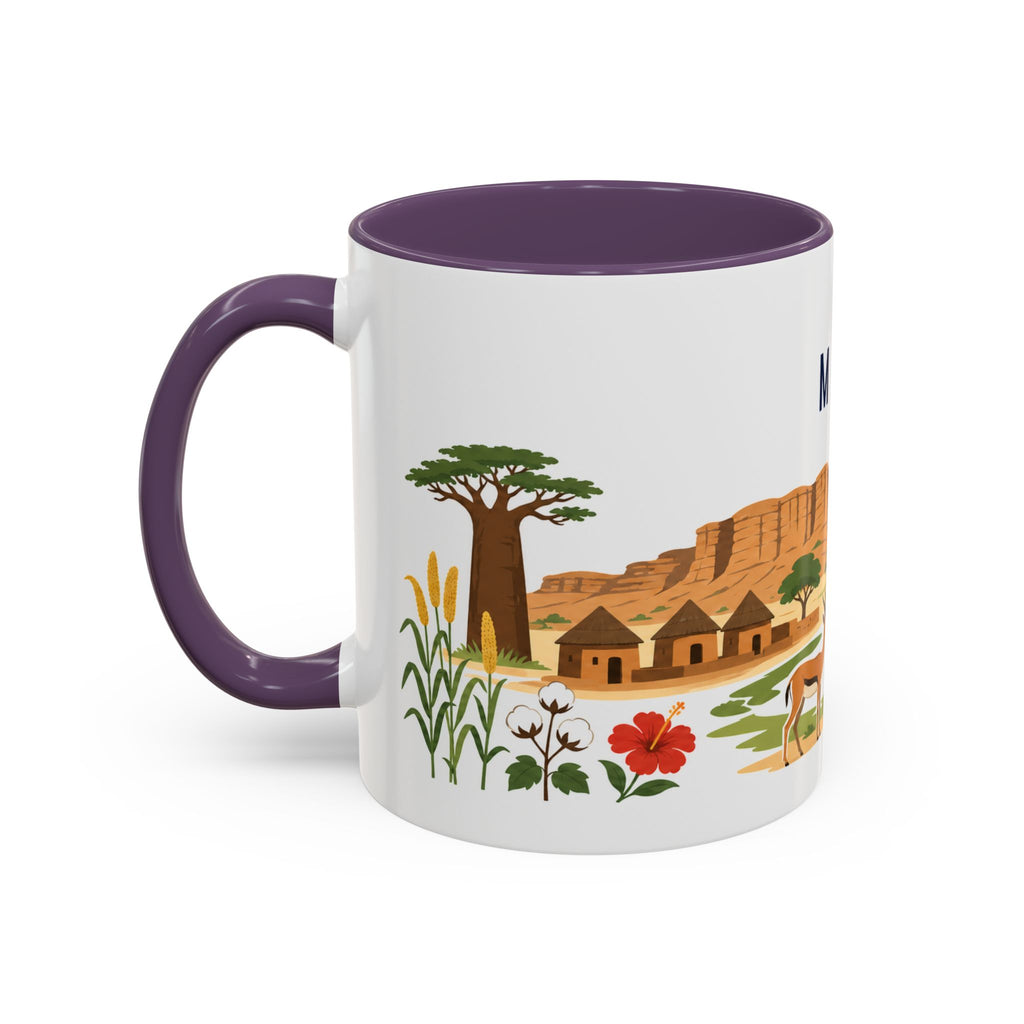 Mali Coffee Mug | Travel Souvenir Accent Mug | Country Gift Ceramic Cup 11oz 15oz