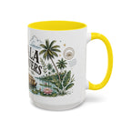 Kerala Backwaters Coffee Mug | Travel Destination Souvenir Gift | Accent Color Ceramic 11oz 15oz