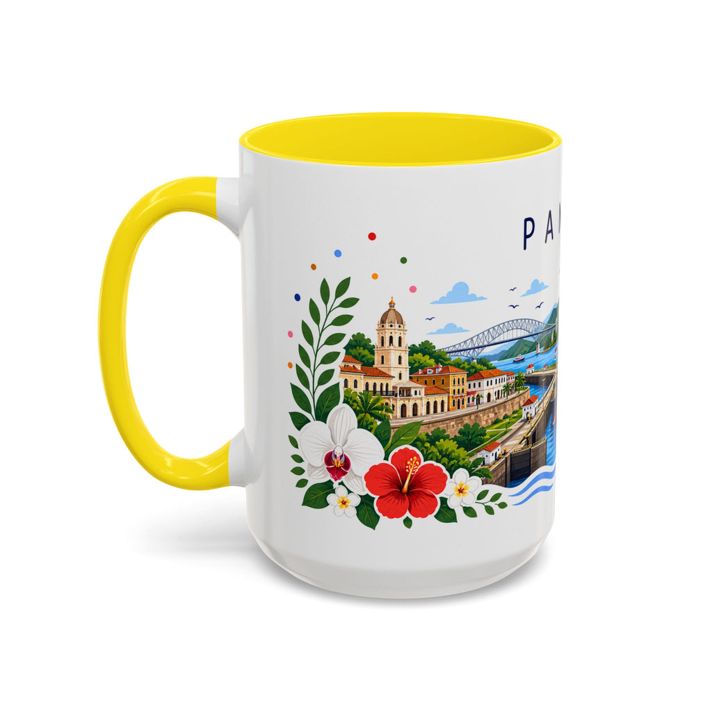 Panama Coffee Mug | Travel Souvenir Accent Mug | Place Gift Ceramic Cup 11oz 15oz