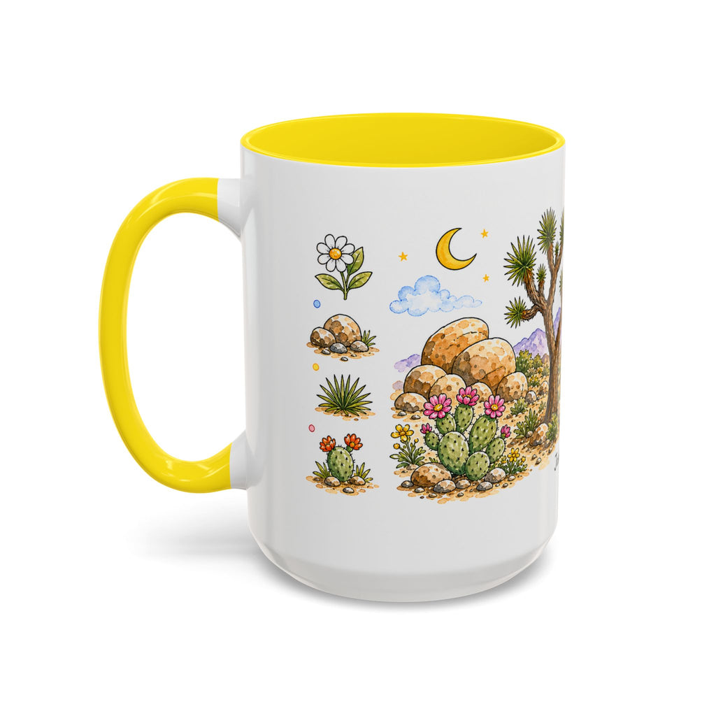 Joshua Tree National Park Mug | US Travel Souvenir Accent Coffee Mug | 11oz 15oz Ceramic Cup