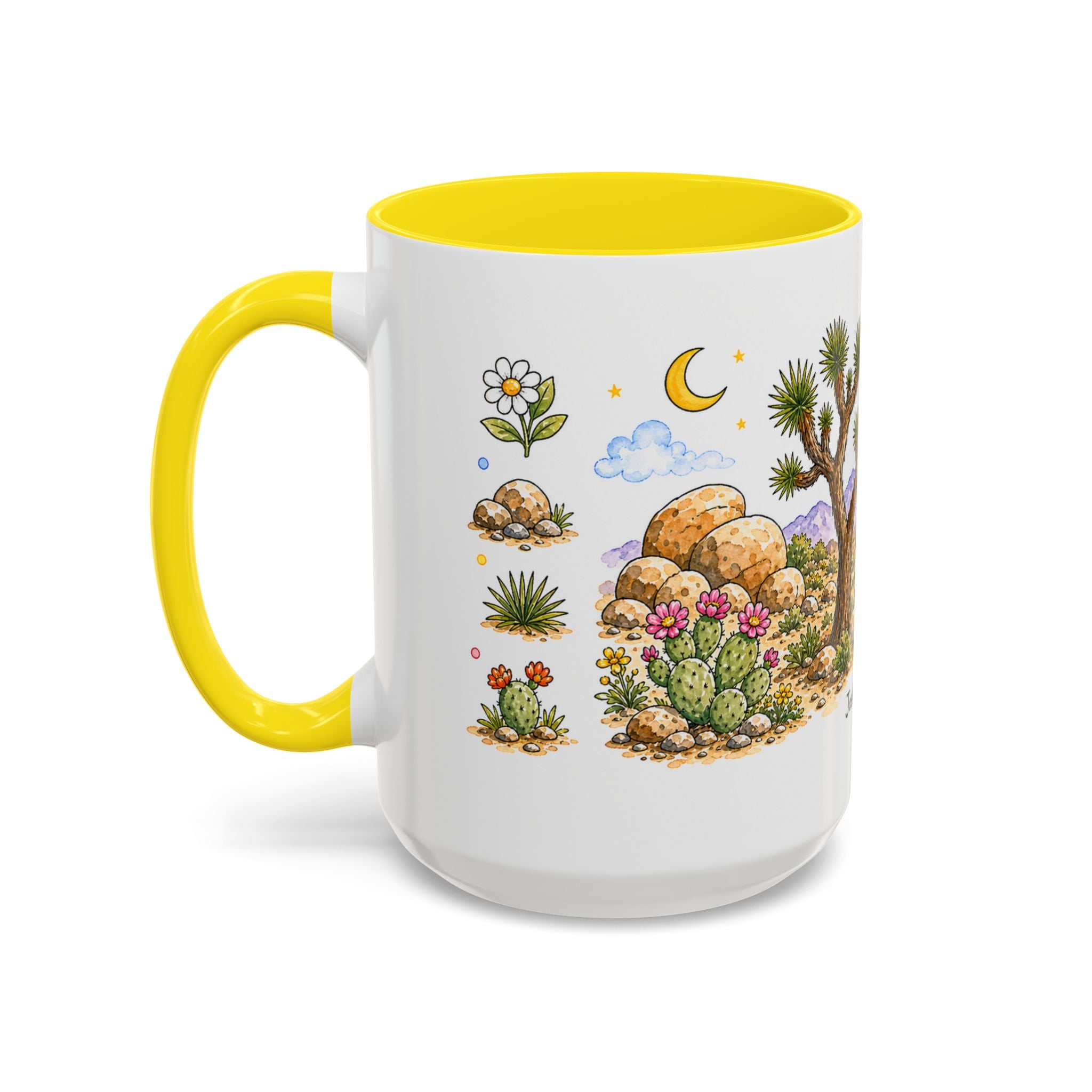 Joshua Tree National Park Mug | US Travel Souvenir Accent Coffee Mug | 11oz 15oz Ceramic Cup
