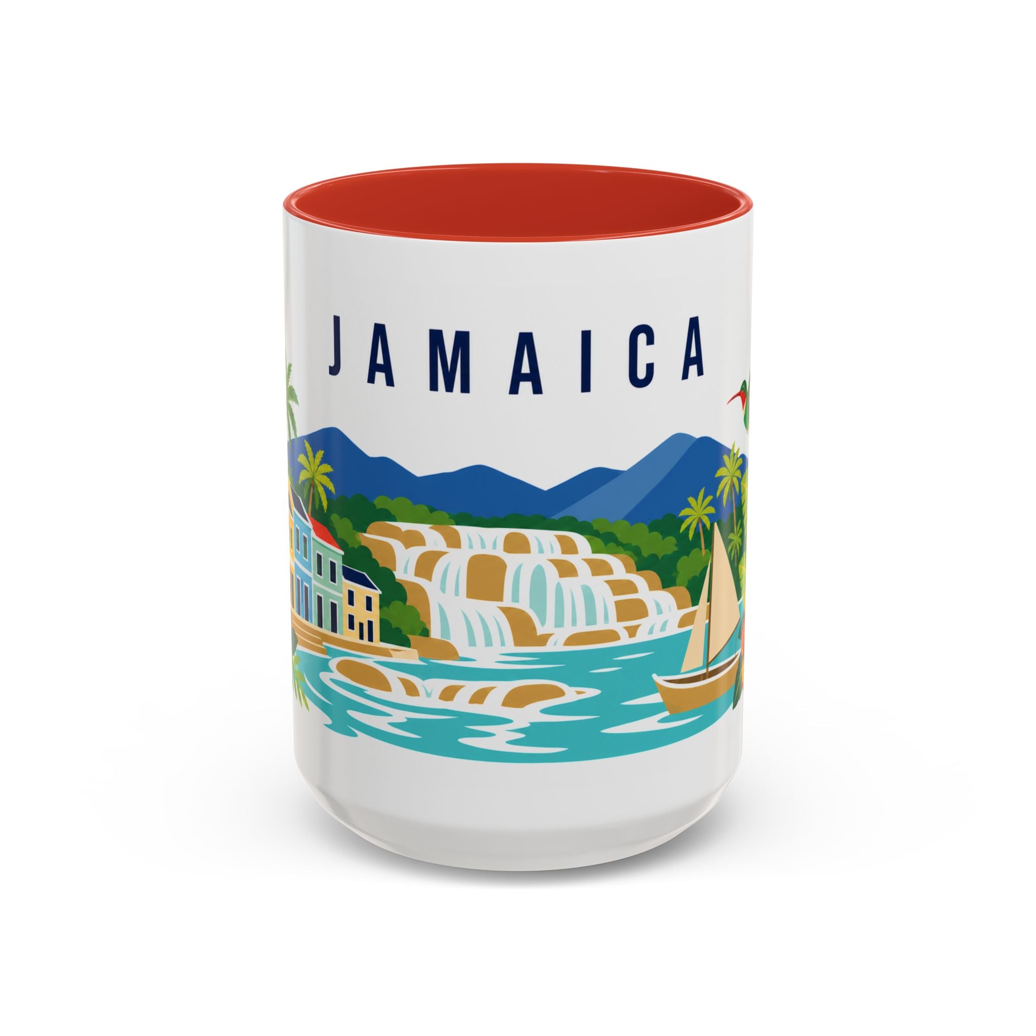 Jamaica Coffee Mug | Travel Souvenir Accent Mug | Country Gift Ceramic Cup 11oz 15oz