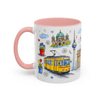 Berlin Travel Mug | European City Souvenir Accent Coffee Mug | 11oz 15oz Ceramic Cup