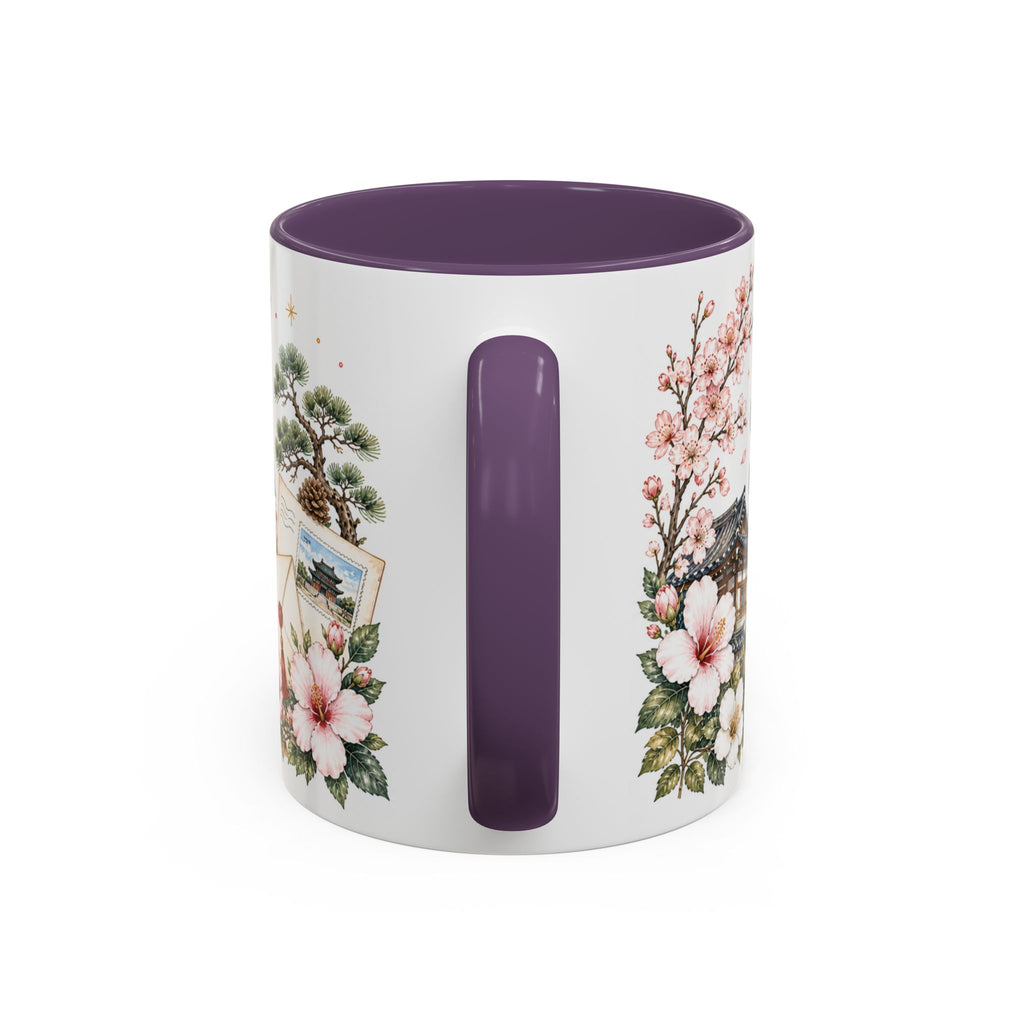 South Korea Home Country Mug | Moving Away Gift | Long Distance Friendship | 11 oz 15 oz Accent Mug