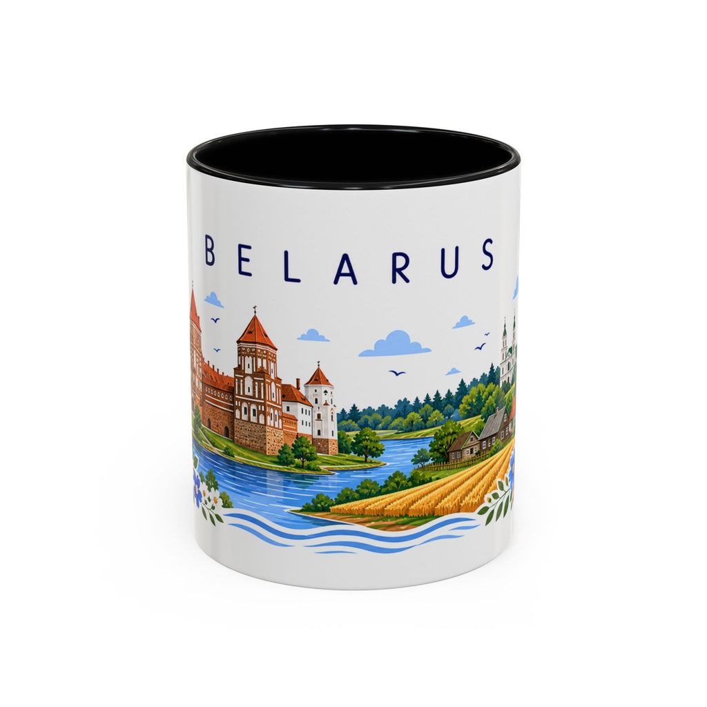 Belarus Coffee Mug | Travel Souvenir Accent Mug | Place Gift Ceramic Cup 11oz 15oz