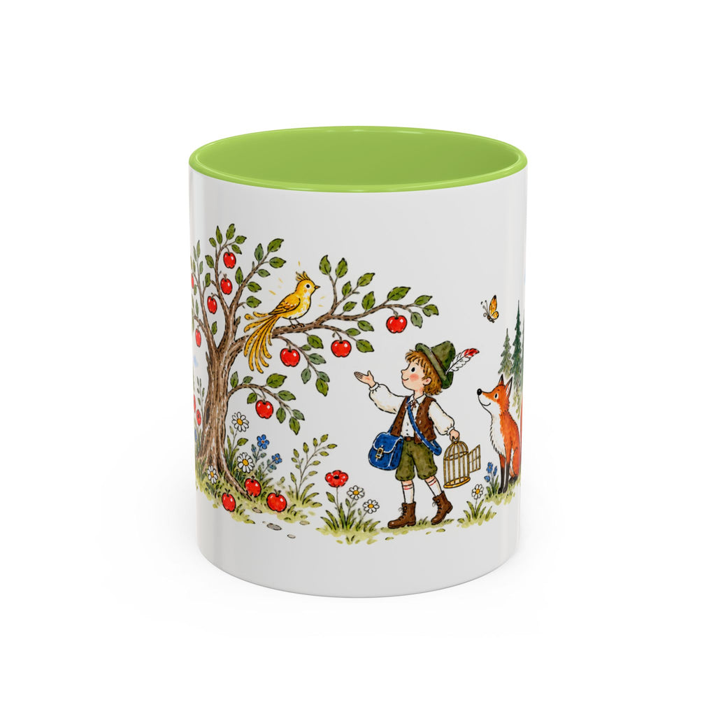The Golden Bird Mug | Storybook Fairy Tale Accent Coffee Mug | EveryLegend