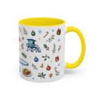 San Diego Christmas Mug | Watercolor City Souvenir, Holiday Travel Gift (11oz/15oz)
