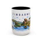 Zimbabwe Coffee Mug | Travel Souvenir Accent Mug | Place Gift Ceramic Cup 11oz 15oz