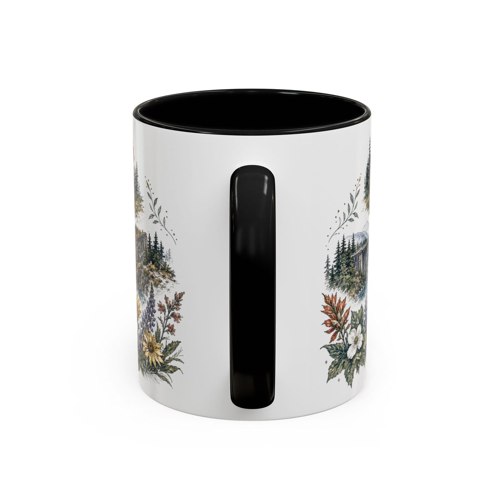 Columbia River Gorge Mug, Pacific Northwest Travel Souvenir, Bucket List Gift, Accent Ceramic Coffee Mug 11oz 15oz