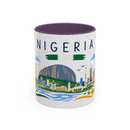 Nigeria Coffee Mug | Travel Souvenir Accent Mug | Country Gift Ceramic Cup 11oz 15oz