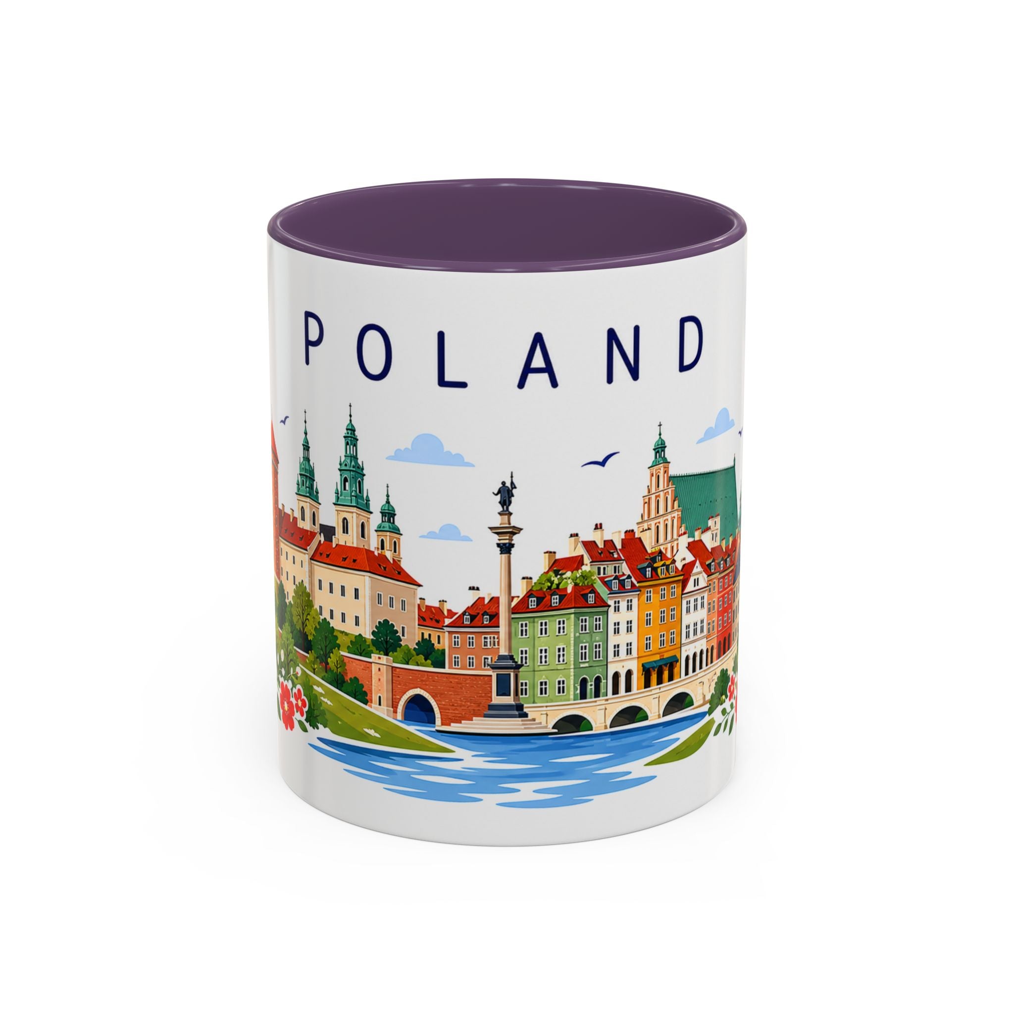 Poland Coffee Mug | Travel Souvenir Accent Mug | Place Gift Ceramic Cup 11oz 15oz
