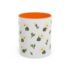 Arizona Saguaro cactus blossom Mug, State Flower Floral Coffee Cup, 11oz Botanical Gift