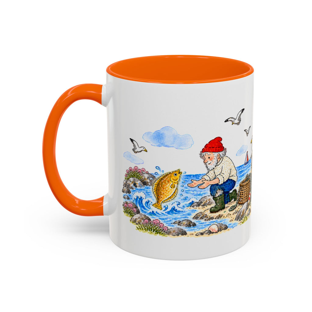 The Fisherman and His Wife Mug | Storybook Fairy Tale Accent Coffee Mug | EveryLegend