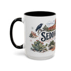 Sedona Red Rocks Mug, Arizona Travel Souvenir, Bucket List Gift, Accent Ceramic Coffee Mug 11oz 15oz