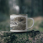 Great Basin National Park Vintage Enamel Camping Mug | 12oz National Park Hiking Gift
