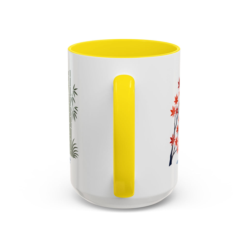 Kyoto Coffee Mug | Japan Travel Souvenir | Porcelain Decal City Gift | 11oz 15oz Accent Mug