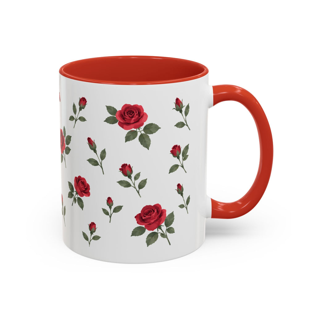 Oklahoma Oklahoma Rose Mug, State Flower Floral Coffee Cup, 11oz Botanical Gift