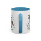 Kinshasa Coffee Mug | DR Congo Souvenir Travel Gift | Accent Color Ceramic 11oz 15oz