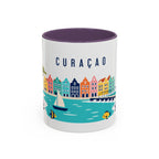 Curaçao Coffee Mug | Travel Souvenir Accent Mug | Country Gift Ceramic Cup 11oz 15oz
