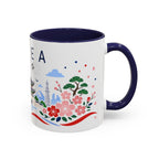 South Korea Coffee Mug | Travel Souvenir Accent Mug | Country Gift Ceramic Cup 11oz 15oz