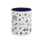 Berlin Christmas Mug | Watercolor City Souvenir, Travel Gift (11oz/15oz)