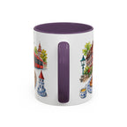 Nuremberg Illustrated Travel Mug | City Souvenir Accent Coffee Mug | 11oz 15oz Ceramic Cup