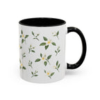 Florida Orange blossom Mug, State Flower Floral Coffee Cup, 11oz Botanical Gift