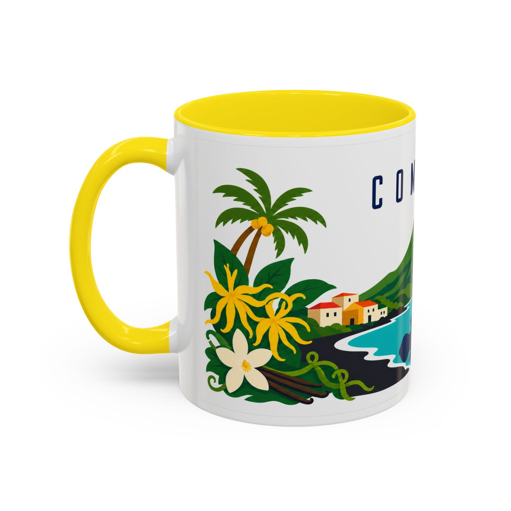 Comoros Coffee Mug | Travel Souvenir Accent Mug | Country Gift Ceramic Cup 11oz 15oz