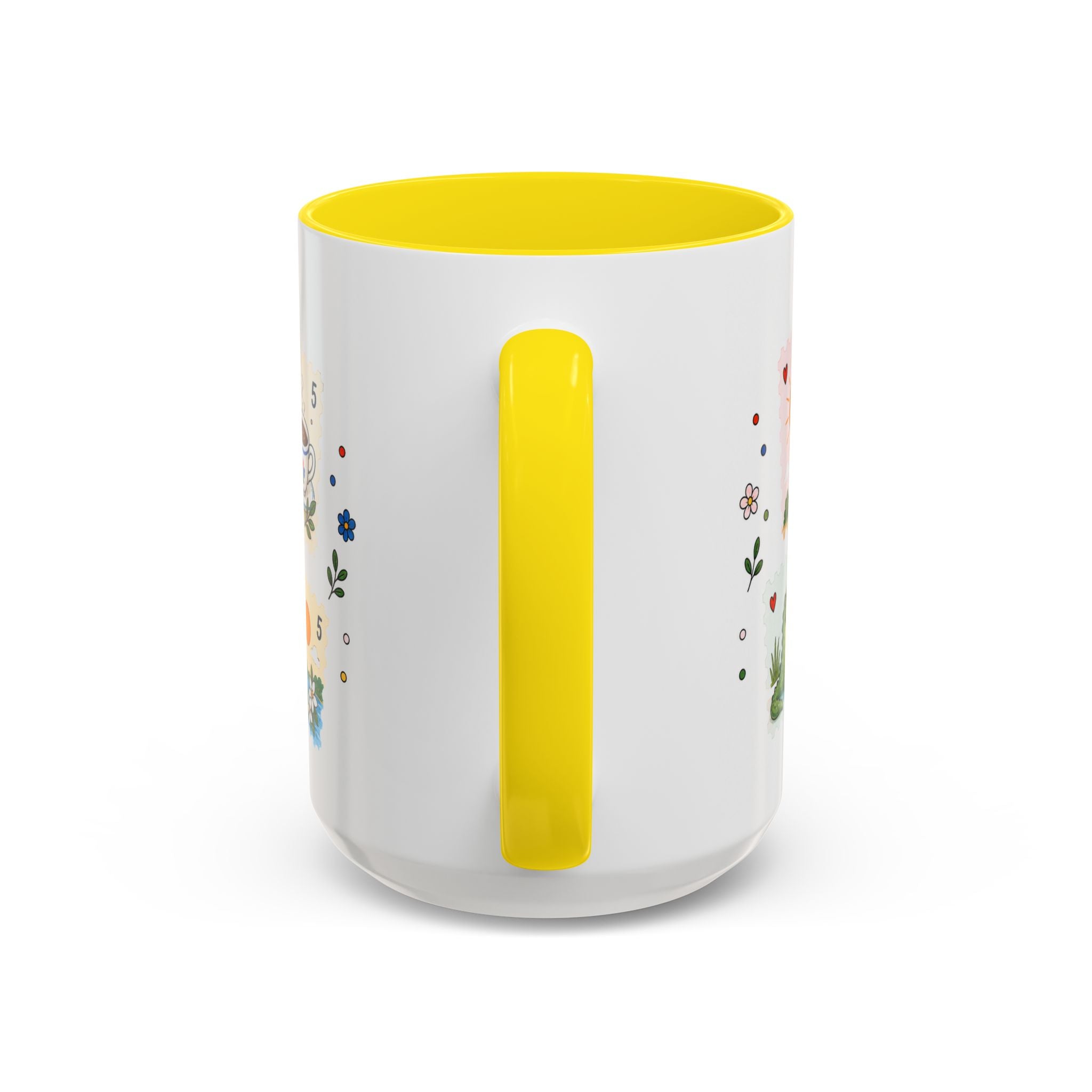 Orlando Coffee Mug | Postage Stamp Collage Mug | Travel Souvenir Accent Cup 11oz 15oz