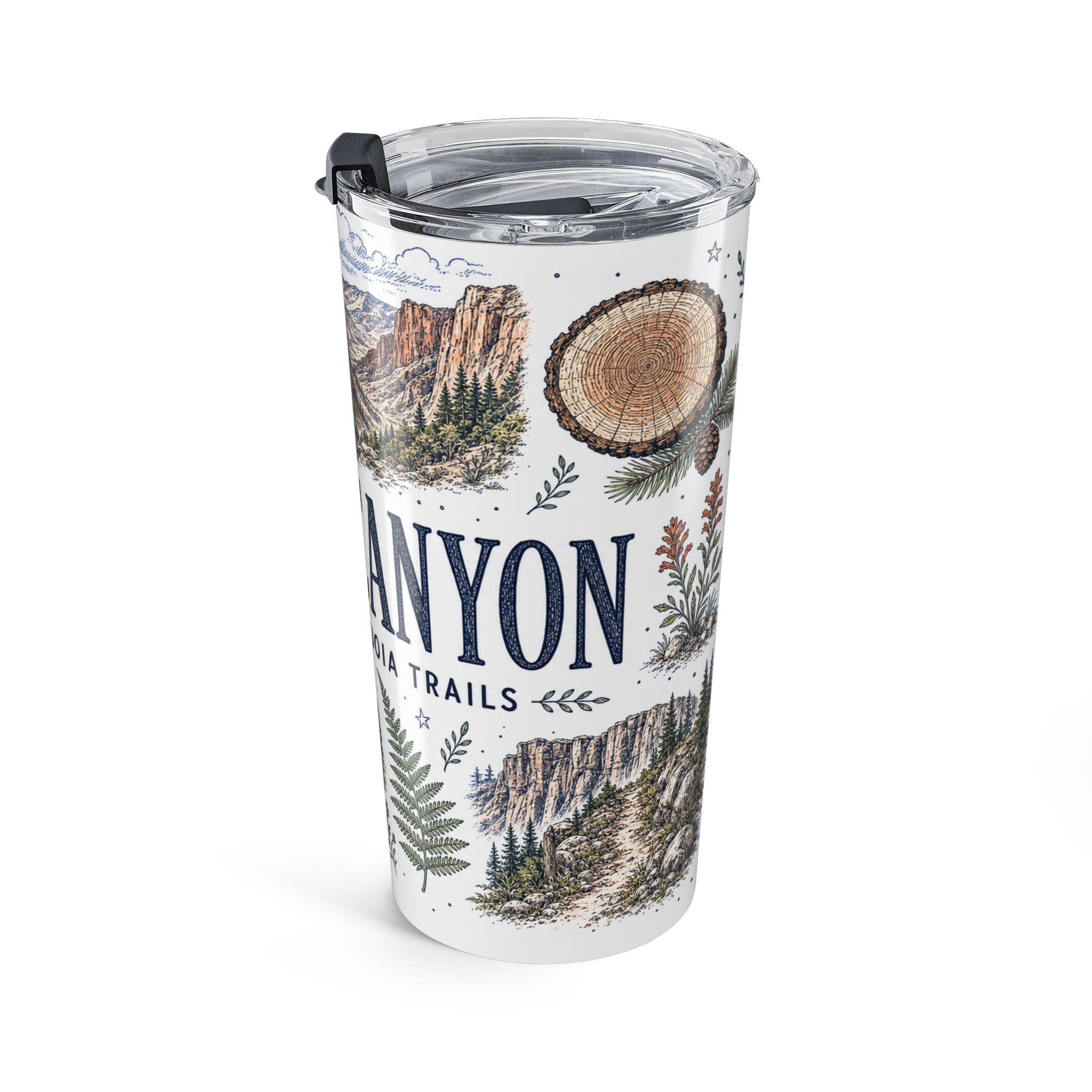 Kings Canyon National Park 20oz Tumbler | California Sierra Nevada Sequoia Gift | Insulated Stainless Steel Travel Cup