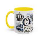 Charlotte Coffee Mug | United States Travel Souvenir | Vintage Illustrated City Gift | 11 oz 15 oz Accent Mug