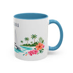 Punta Cana Coffee Mug | Dominican Republic Travel Souvenir | Porcelain Decal City Gift | 11oz 15oz Accent Mug