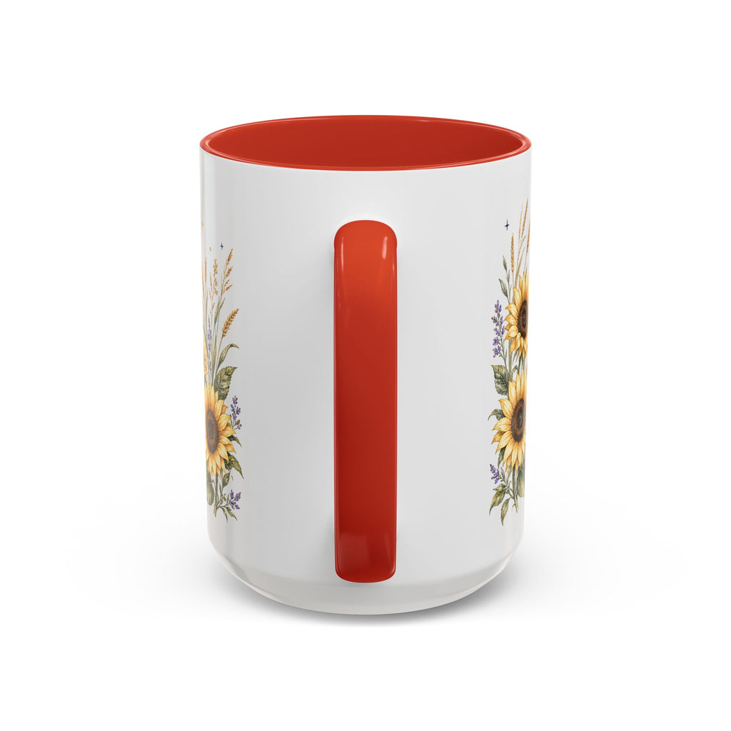 Kansas Home State Mug | Sunflower Prairie Landscape Coffee Cup