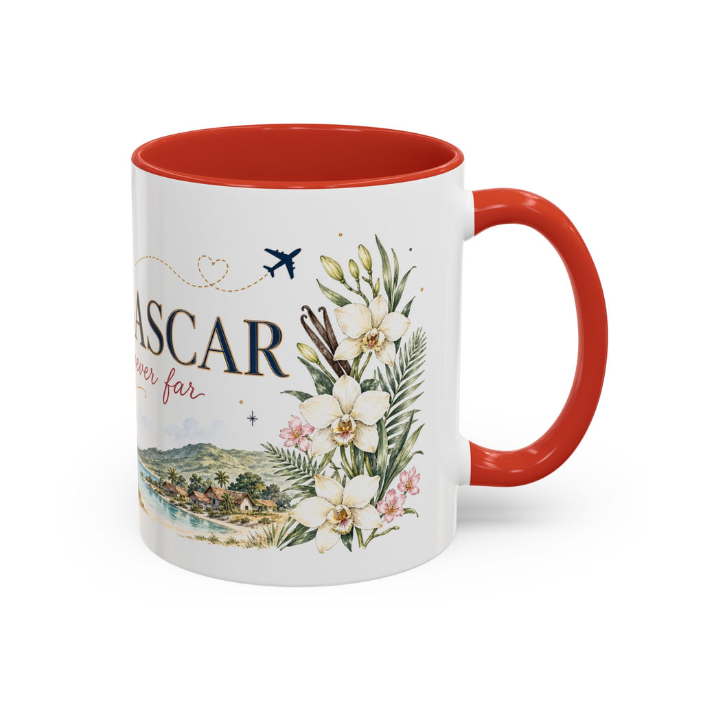 Madagascar Home Country Mug | Moving Away Gift | Long Distance Friendship | 11 oz 15 oz Accent Mug