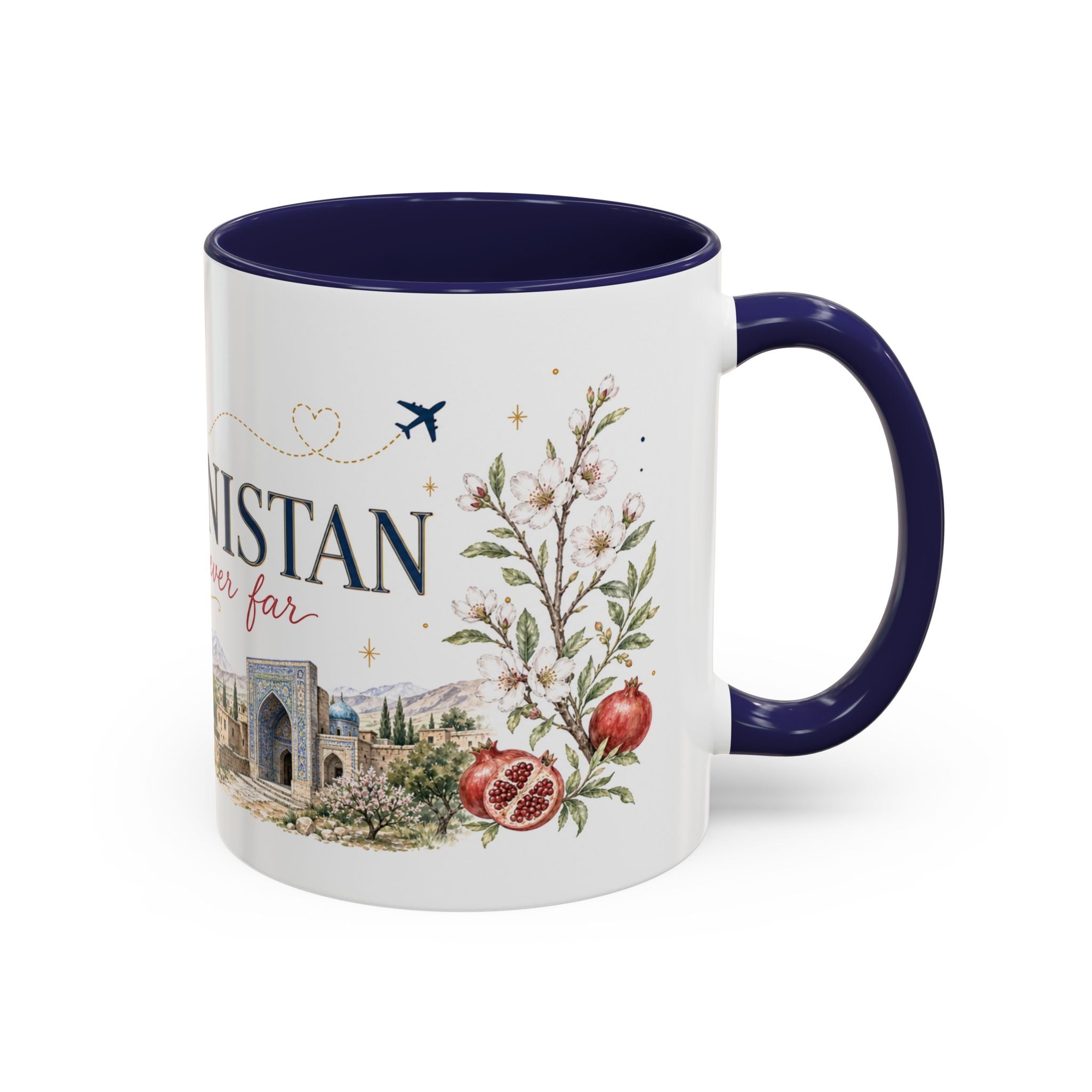 Afghanistan Home Country Mug | Moving Away Gift | Long Distance Friendship | 11 oz 15 oz Accent Mug